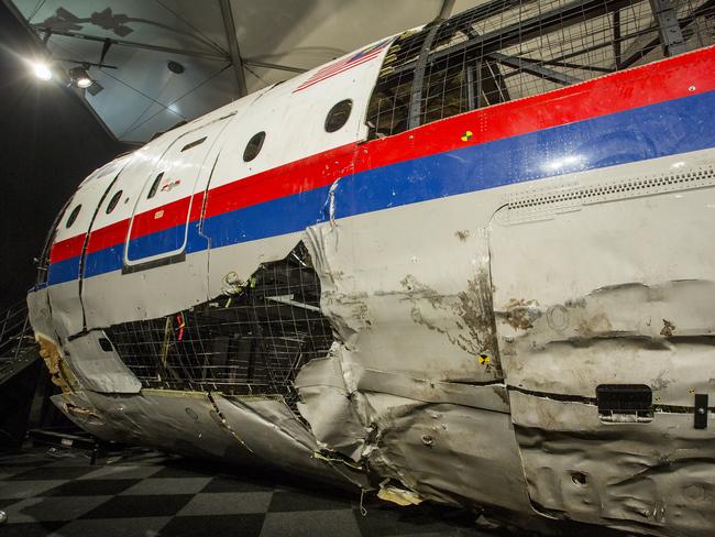 Blown away ... a Russian Buk missile hit MH17. Picture: Ella Pellegrini