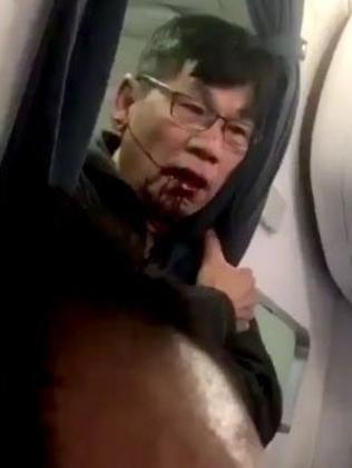 The man dragged from the United flight this week..