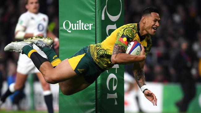 Israel Folau wants an opportunity at winning Olympic gold. Picture: Getty