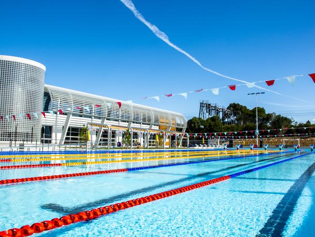 The $44m pool was opened to local fanfare in October after a mammoth redevelopment.