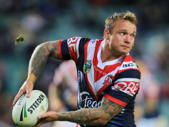 Jake Friend of the Roosters during the Sydney Roosters v Brisbane Broncos round 21 NRL game at Allianz Stadium, Sydney. pic Mark Evans