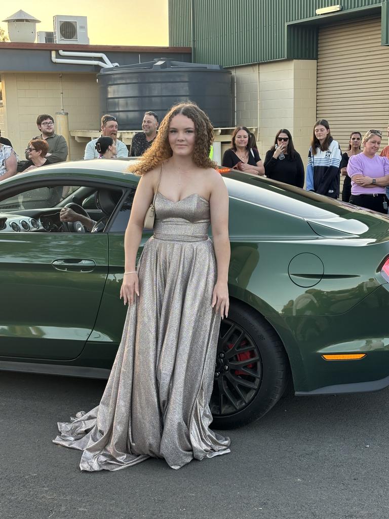 The students of Nanango State High School celebrating their formal.