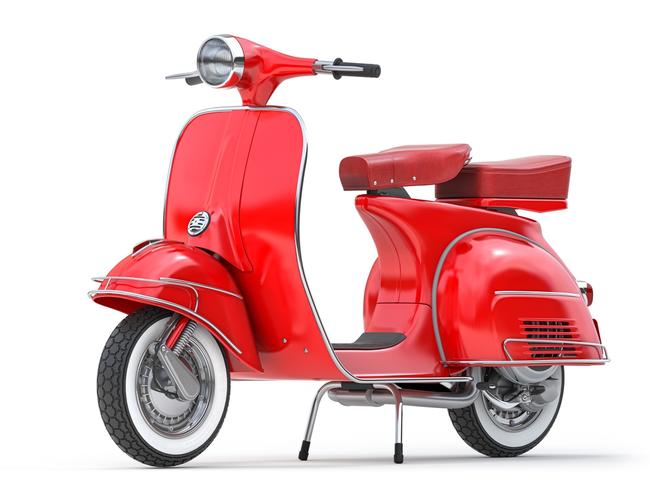 O’Toole allegedly drove at police in a moped.
