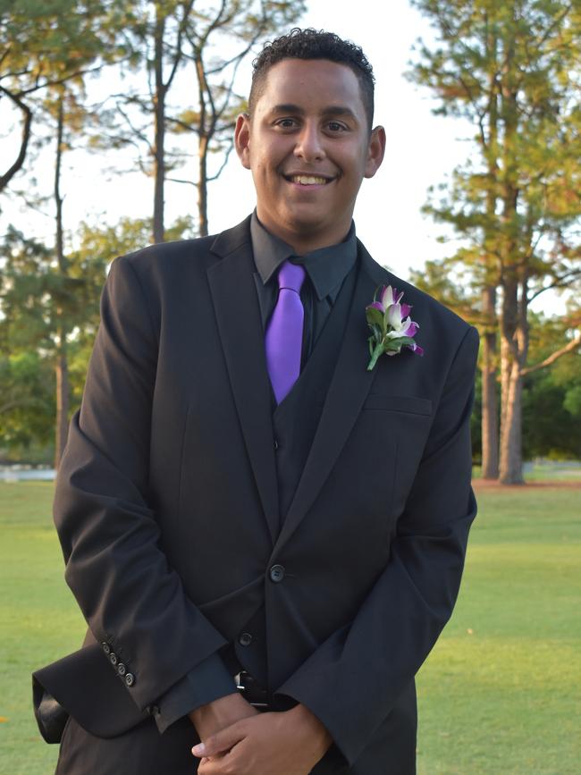Don Nawakie at the Pioneer State High School formal at the Mackay Golf Course on Friday November 20. Picture: Zizi Averill