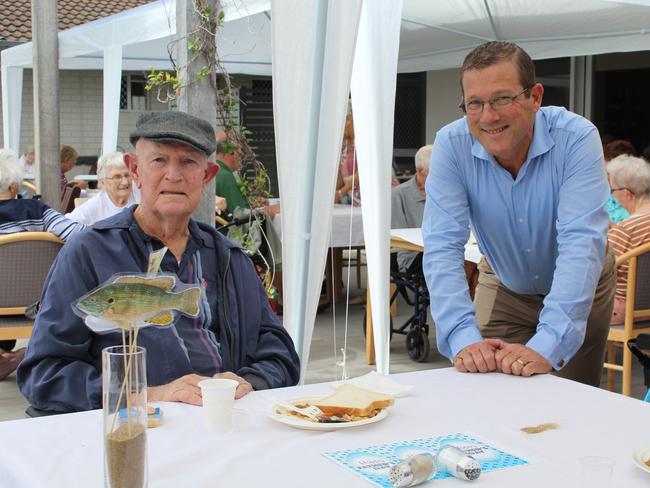 Bundy MP makes special delivery to elderly residents