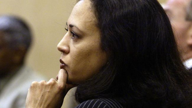 Kamala Harris as San Francisco district attorney in 2004. Picture: Paul Chinn/The San Francisco Chronicle/Getty Images