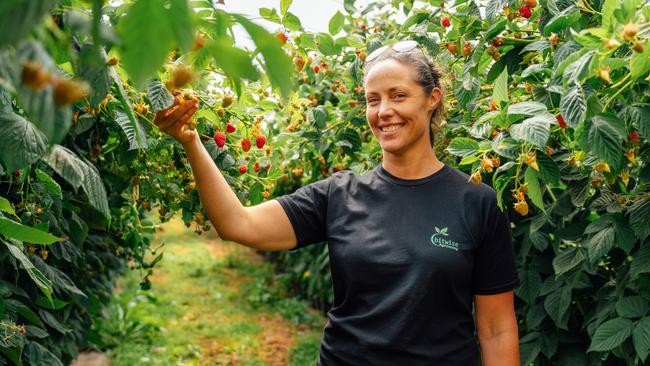 Fiona Kerslake is using technology to help make life easier for farmers, while also improving yields and productivity. Picture: Supplied