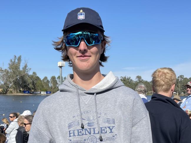 Melbourne Grammar School student, Ed Millear, died after collapsing at rowing training. , 17 year old Ed passed away peacefully Wednesday morning surrounded by his family.  Picture: Supplied