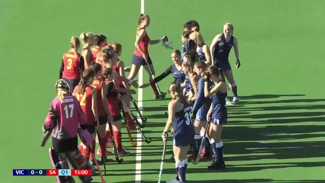 REPLAY: National U18's Girls Hockey Championships - SA vs VIC