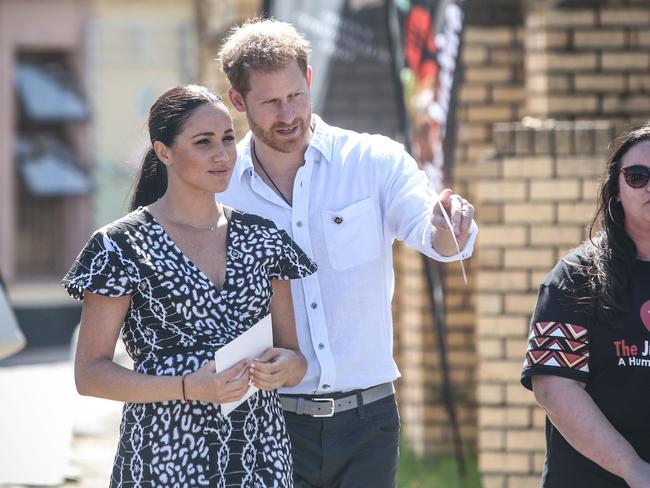 Staff who worked under the Duke and Duchess reportedly called themselves the “Sussex Survivors’ Club”. Picture: AFP