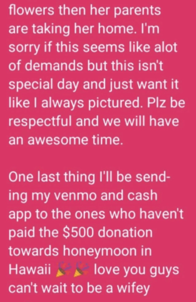 Don't forget the donation! Picture: Reddit