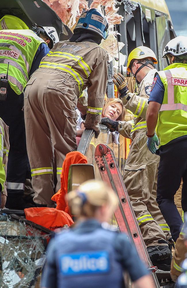 Bus driver Jack Aston was sentenced to more than five years jail - with a minimum of Two-and-a-half to serve - for crashing into the famously low Montague St bridge in South Melbourne in February 2016, causing serious injuries to six passengers. Photographer Ian Currie was on the scene and captured the horror. Aston’s prison sentence became the subject of intense debate, with many arguing it was too harsh. He was freed on appeal, after 306 days in jail.