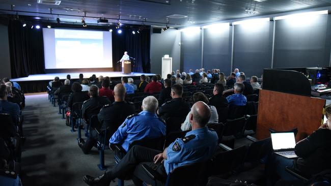 Multi-agency symposium at Launceston's The Tramsheds Function Centre in advance of Tasmania's upcoming fire season, October 18, 2022. Picture: Alex Treacy