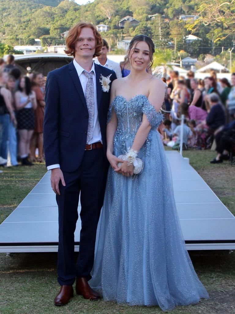 Ava and Josh at the St Ursula's College Formal. Photo: Contributed