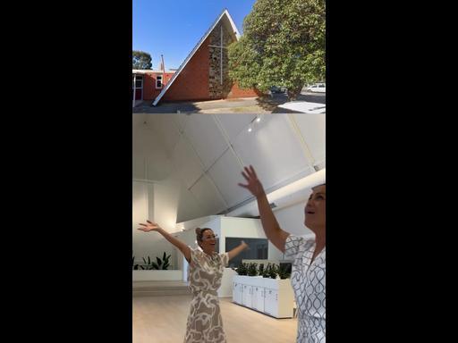 Unholy row as Block twin stars take over Adelaide church