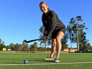 BIG DREAM: Gympie athlete Jess Wilcox's  goal  is to play for her state. Picture: Bec Singh