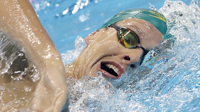 Former John Paul College student Mitch Larkin is one of Australia’s medal favourites in the swimming. Picture: CAMERON TANDY