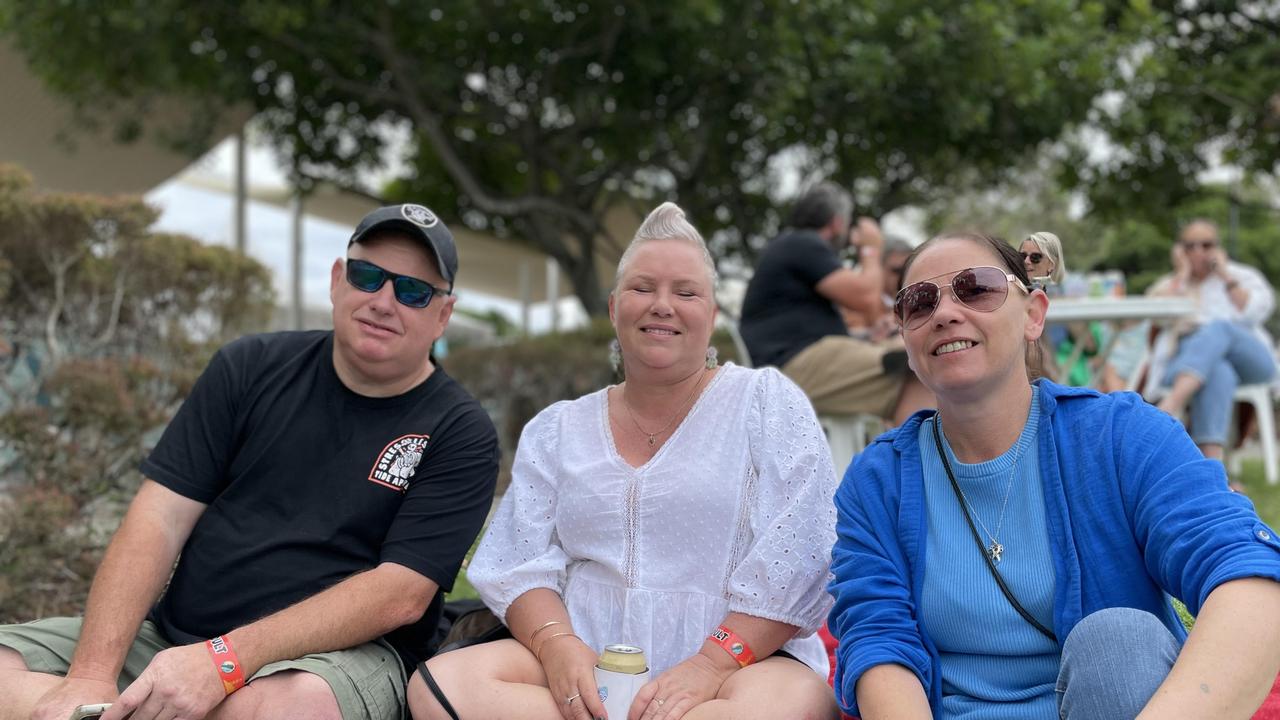 Matt, left, Alice, middle, and Kel, right. Picture: Asa Andersen.