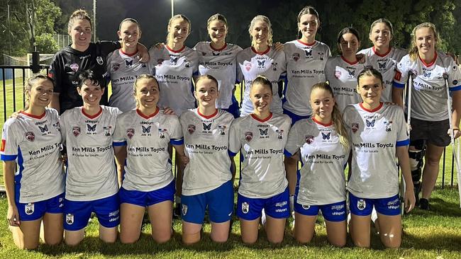 Woombye Snakes 2023 FQPL3 women's team.