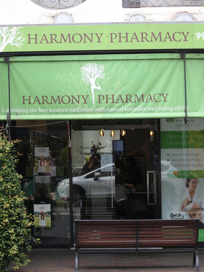 Gong is the sole proprietor of the Harmony Pharmacy and Wellness Clinic at Mosman. Picture: John Grainger