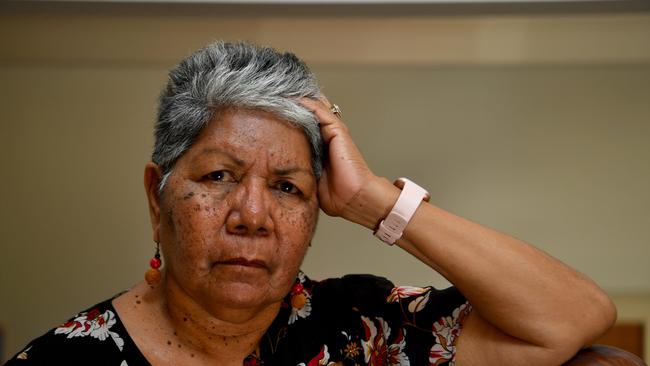 A program empowering Aboriginal and Torres Strait Islander students to break the cycle of domestic violence developed by Aboriginal Elder Florence Onus (Aunty Flo) in conjunction with the First Nations WomenÃ&#149;s Legal Service Queensland (FNWLSQ). Picture: Evan Morgan