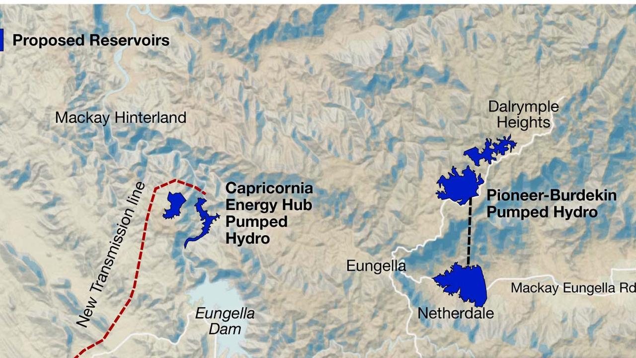 There was no funding allocated for the Queensland Hydro Pioneer-Burdekin scheme. Source: Capricornia Energy Hub, Queensland Hydro