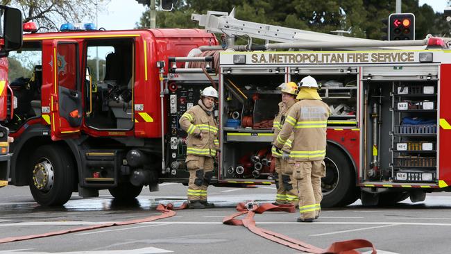 Could firefighters be used to help ease pressure on ambulances? Picture: AAP / Emma Brasier