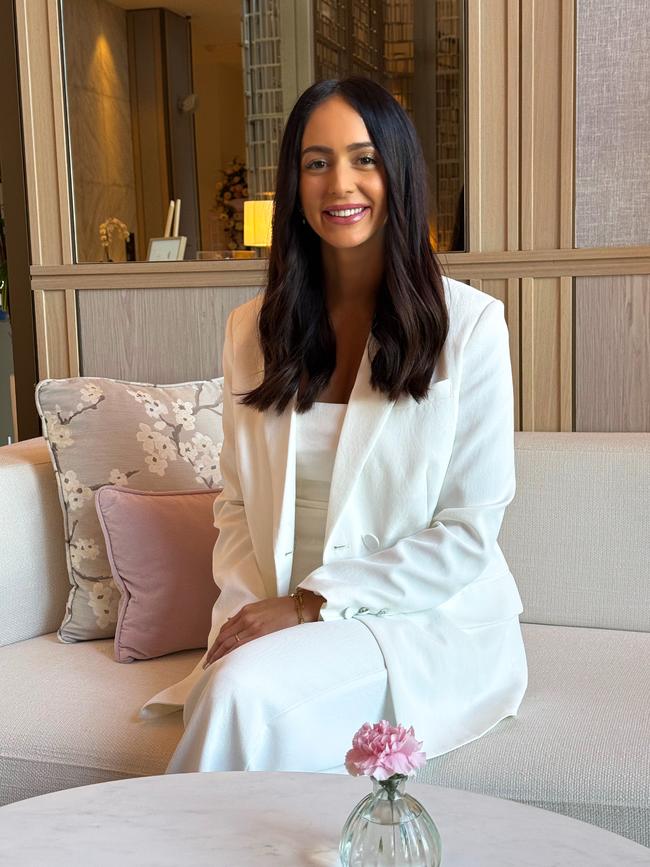 The new director of marketing at The Langham, Gold Coast, Stacey Plaine.