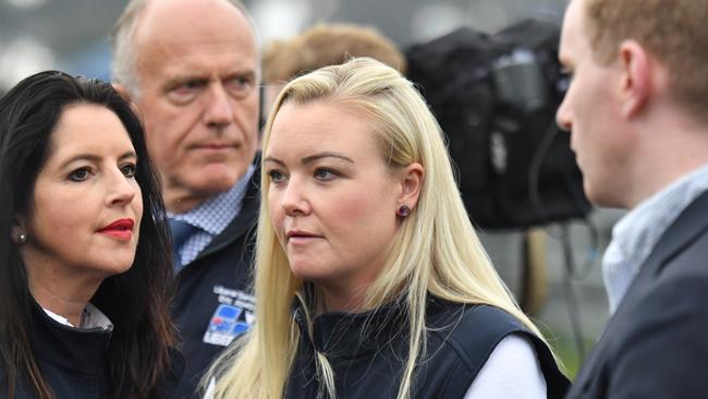 Liberal Candidate for Lyons Jessica Whelan at the Agfest on Thursday. PICTURE: (AAP Image/Mick Tsikas)