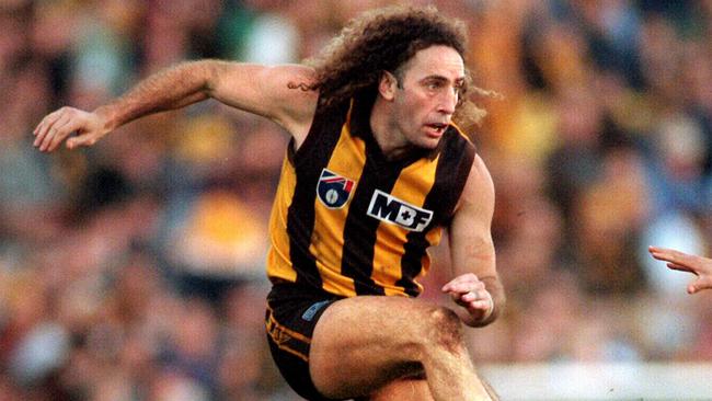 John Platten in action for Hawthorn.