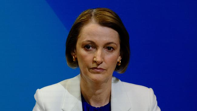 Telstra CEO Vicki Brady has blamed inflation and rising energy prices for the decision to cut jobs. Picture: NCA NewsWire / Luis Ascui