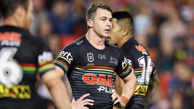 Dylan Edwards had another mixed night for the Panthers. Picture: Getty Images