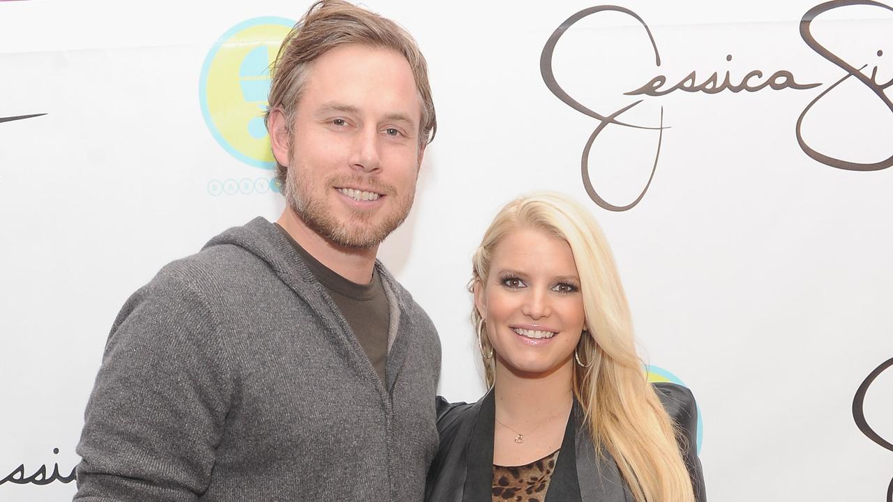 Jessica Simpson and Eric Johnson. Picture: Jamie McCarthy/Getty