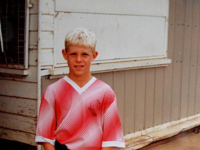 Mick Fanning as a NSW U12 schoolboy soccer representative.