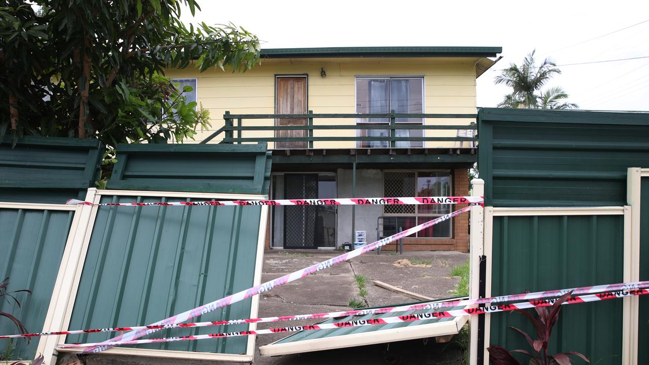 Storm damage in Logan. Picture: Zak Simmonds