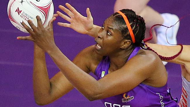 Romelda Aiken was rested in the third quarter. Picture: Getty Images 