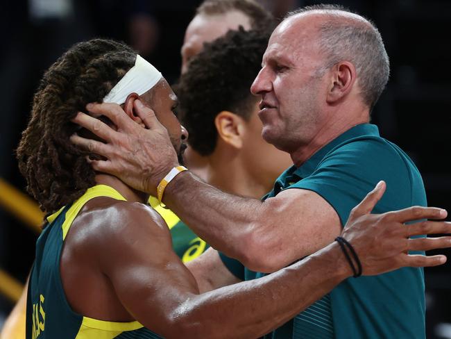 The Boomers will certainly be match prepared for another Olympic medal tilt in Paris. Picture: Kevin C. Cox/Getty Images