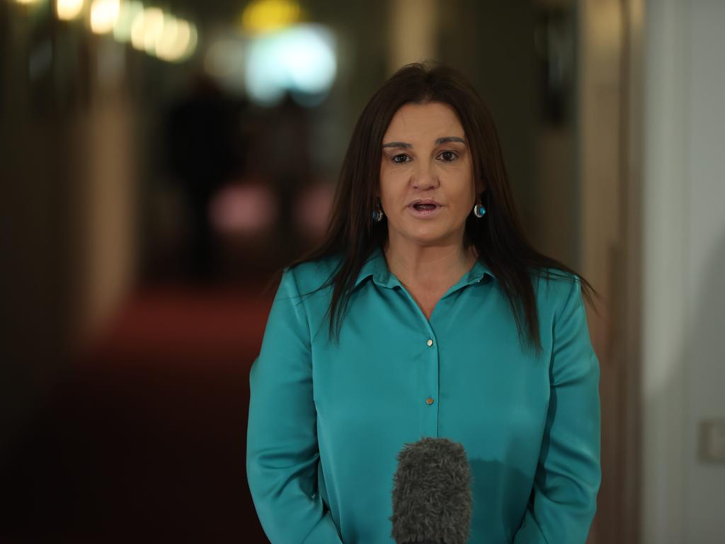 Crossbench senator Jacqui Lambie successfully moved a disallowance motion to knock back Labor’s reforms. Picture: NCA NewsWire / Gary Ramage