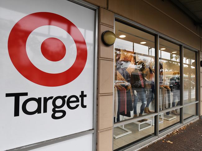 A general view of a Target store in Adelaide, Friday, May 22, 2020. Up to 167 Target and Target Country stores will be shut or converted to Kmart sites. (AAP Image/David Mariuz) NO ARCHIVING