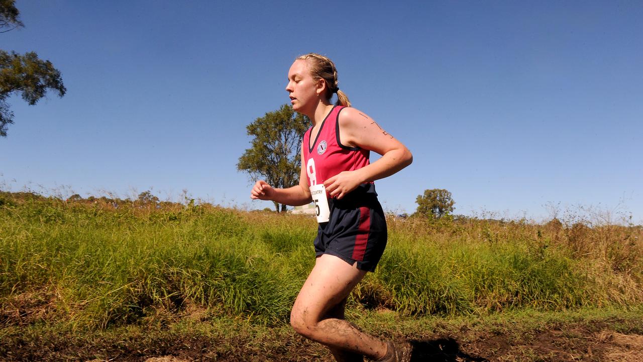 Annual QGSSSA private schoolgirl cross country championship at Rivermount College in Yatala. Saturday May 15, 2021. Picture, John Gass