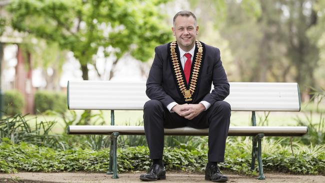 Dubbo mayor Ben Shields is leading the charge for an indoor pool. Picture: Dylan Robinson