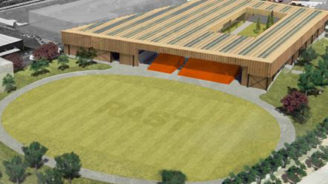 Plans for the proposed redevelopment of the Hobart Showground. Picture: Supplied