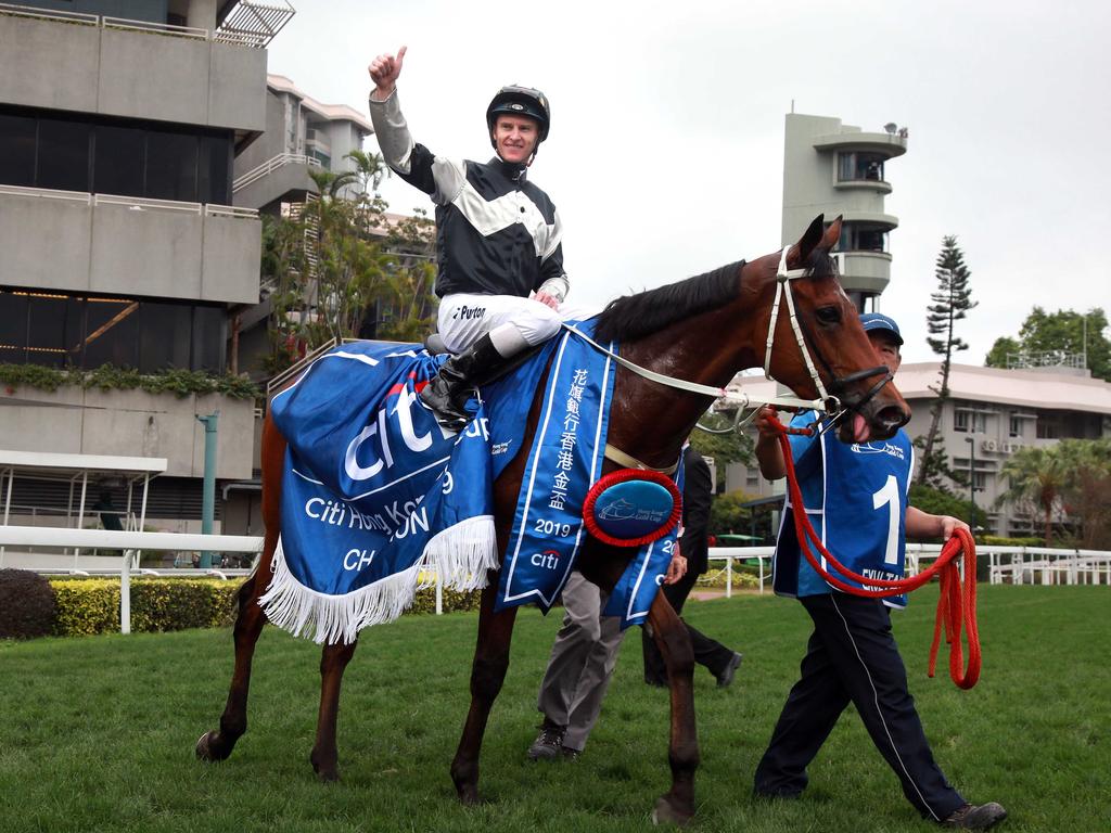 Zac Purton has won the Citi Hong Kong Gold Cup three times previously. Picture: HKJC