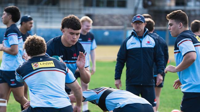 Gen Blues players training in Sydney. Pic: Julius Dimataga/Waratah media