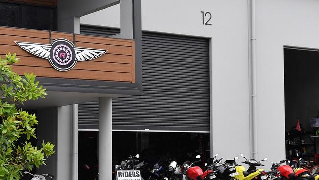 Riders Motorcycle Garage in Quanda Rd, Coolum Beach. Picure: Patrick Woods.