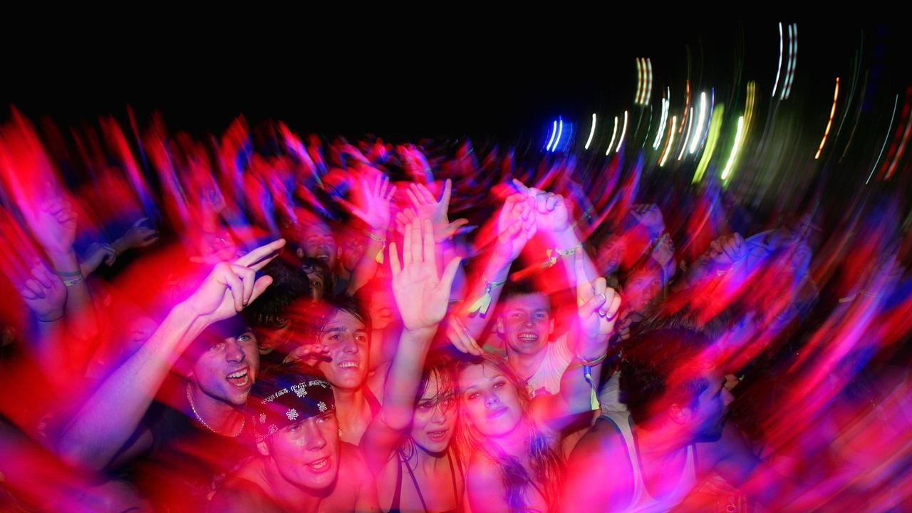 Schoolies party on the Gold Coast. Pic: Sergio Dionisio