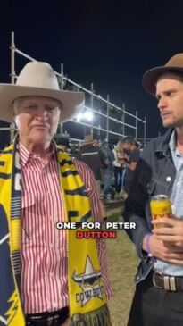 Bob Katter talks about his hat