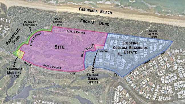 The Dennis Family Corporation has released its plans for a parcel of land at Yaroomba on the Sunshine Coast.