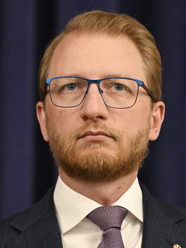 Senator James Paterson. Picture: NewsWire/Martin Ollman