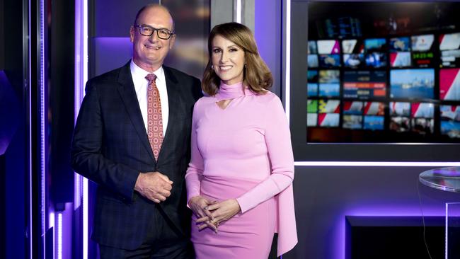Departing Sunrise host David Koch with co-host Natalie Barr. Koch announced his resignation from the popular morning TV show this week, above.Daily Telegraph/ Monique Harmer